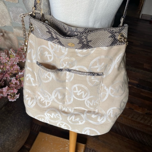 MK snakeskin bag with matching wallet (sold as a pair) lightly used. - Picture 5 of 7